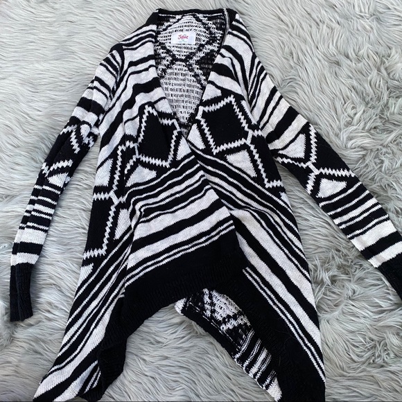 Justice Other - 👻Justice Black and White Cardigan